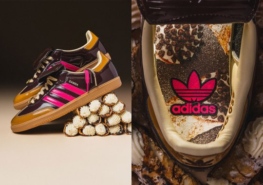 adidas Is Dropping A Cannoli-Inspired Samba Collaboration During NYC's Feast Of San Gennaro