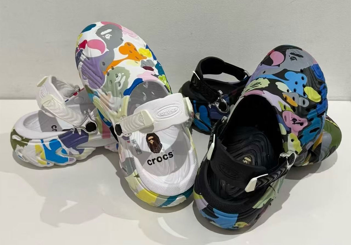 BAPE x Crocs Echo Clog 2 Dropping In October