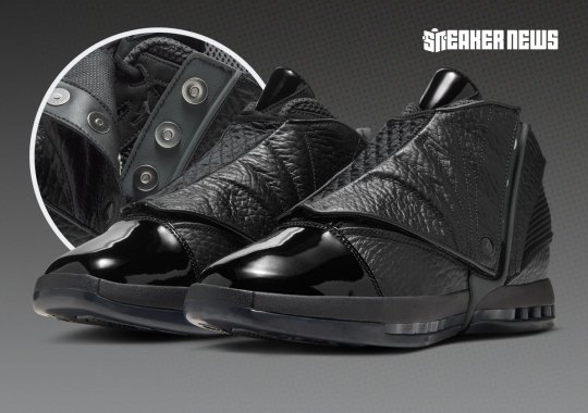 Official Images Of The Air Jordan 16 "Black Pack"