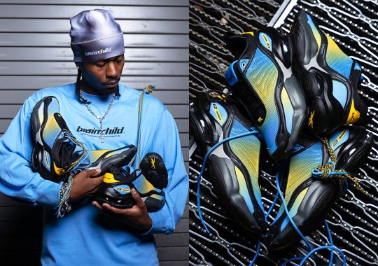 Brain Child Draws From The Reebok Archive With The DMX Series 3000 “Blue Nebula”