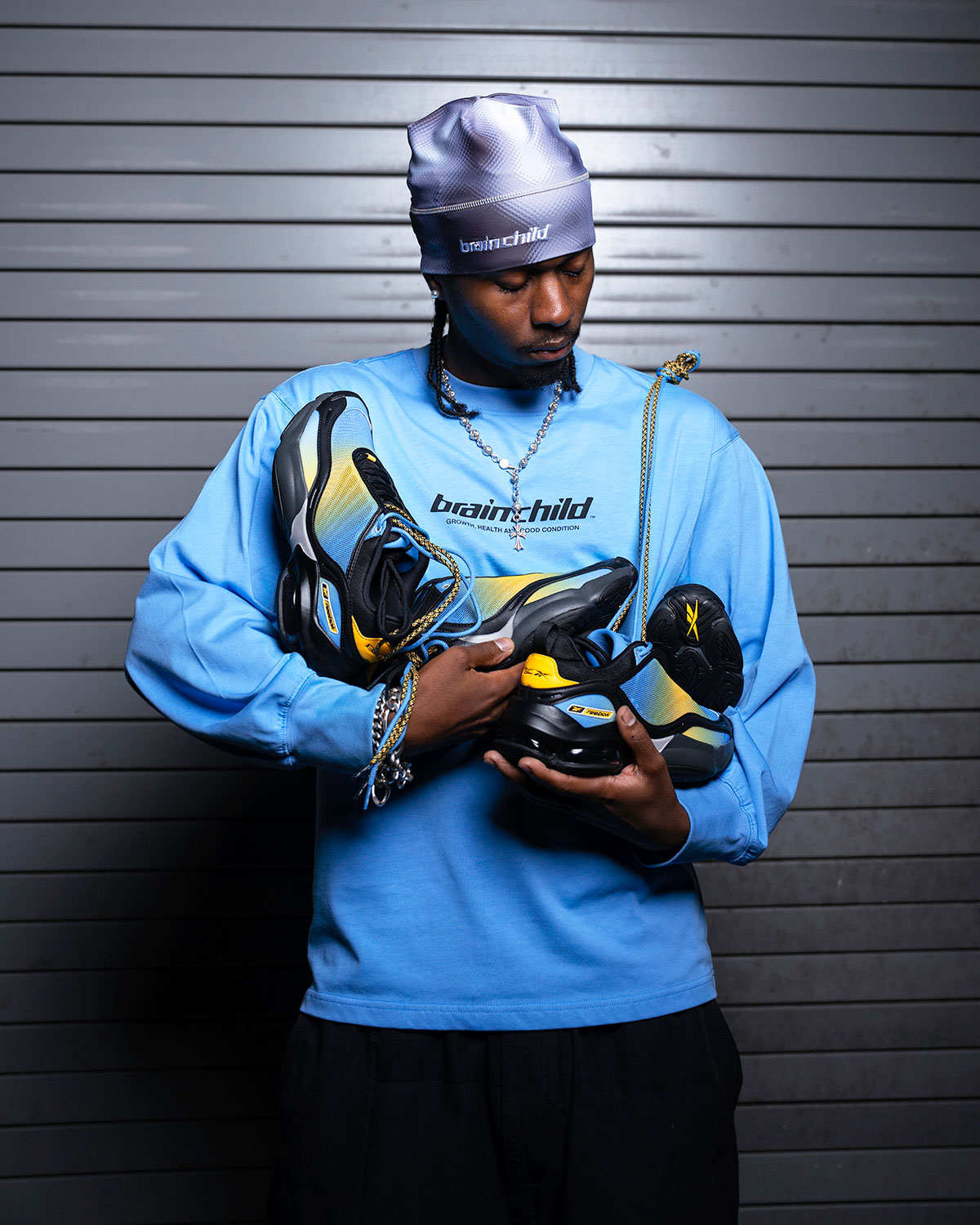 Brain Child Reebok Dmx Series 3000 Blue Nebula 2