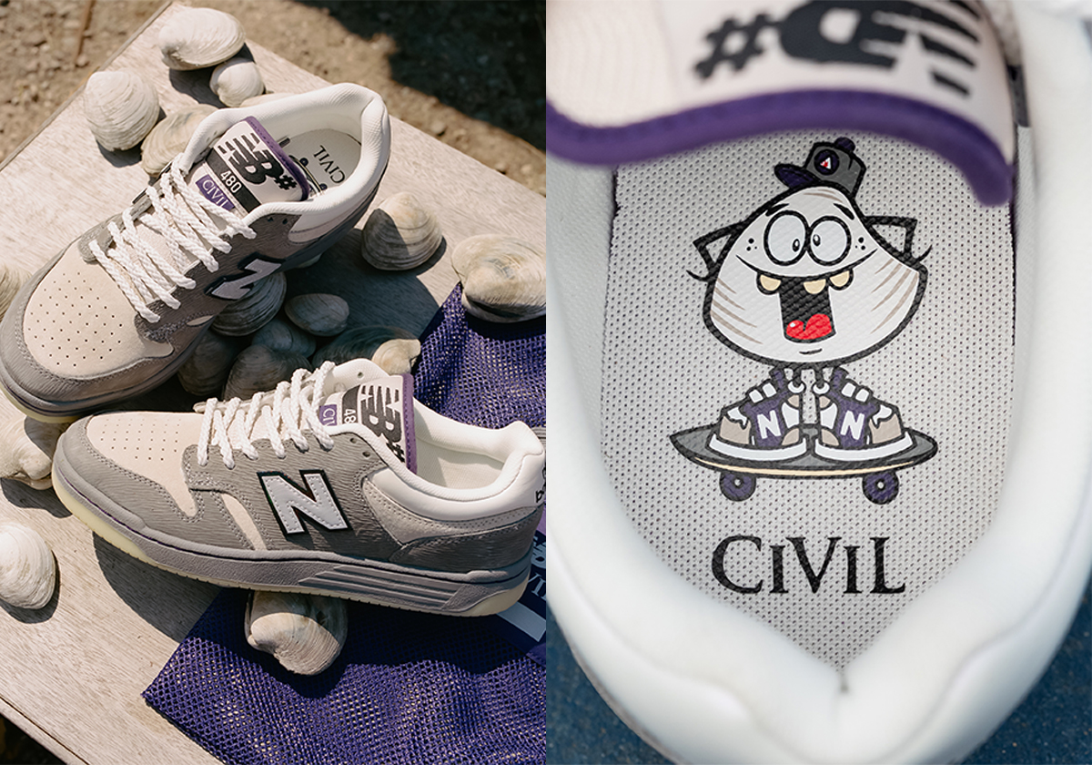 Civil's New Balance Numeric 480 Comes Straight From The Clam Shack
