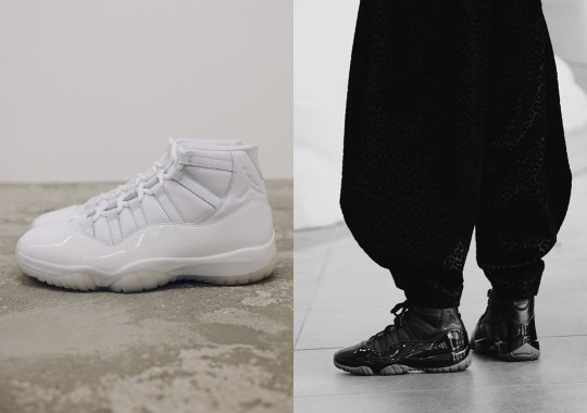AVAILABLE NOW: COMME des GARÇONS x Air Jordan 11 Collaboration
