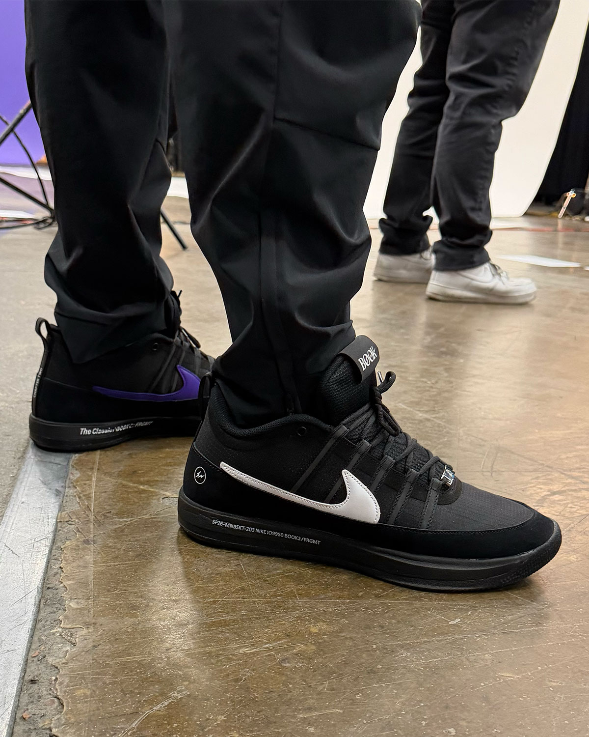Fragment Design Nike Book 2 Purple 2