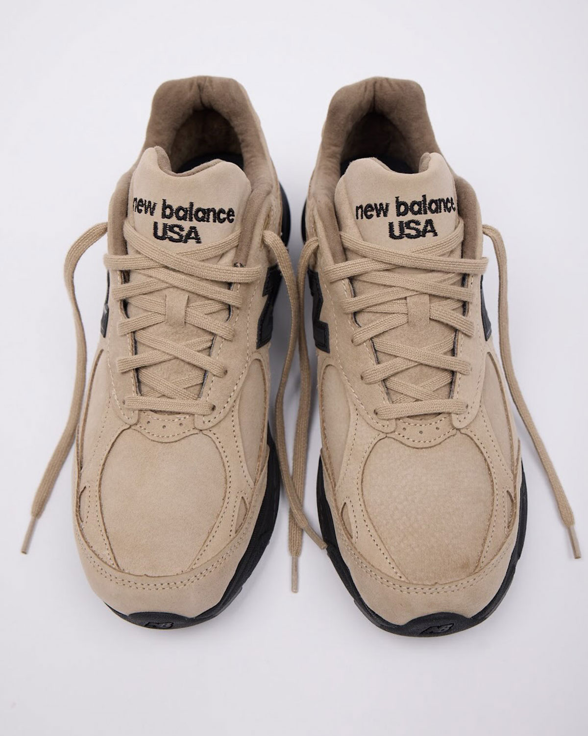 Jjjjound New Balance 990v3 Tan Black Fw26 2
