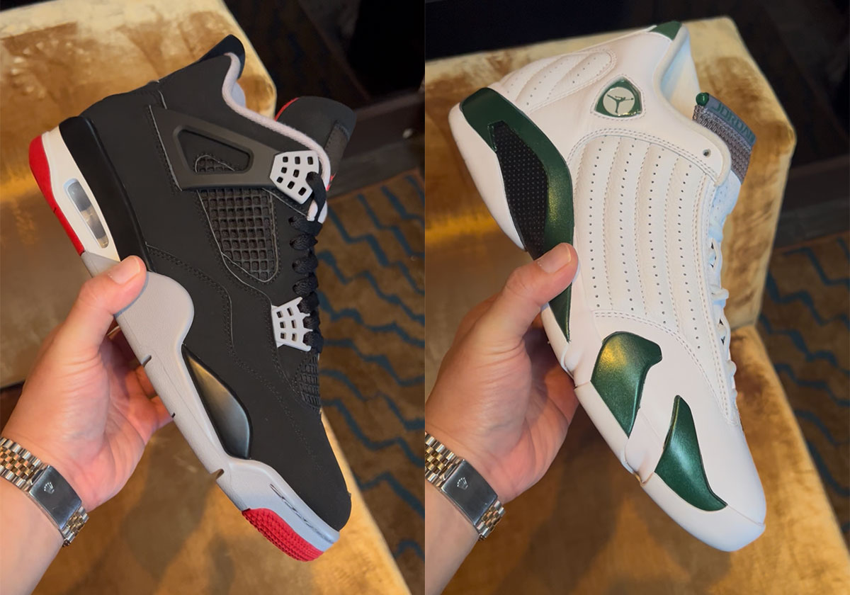Air Jordan 4 "Bred" OG Shape Confirmed In Hand for Black Friday