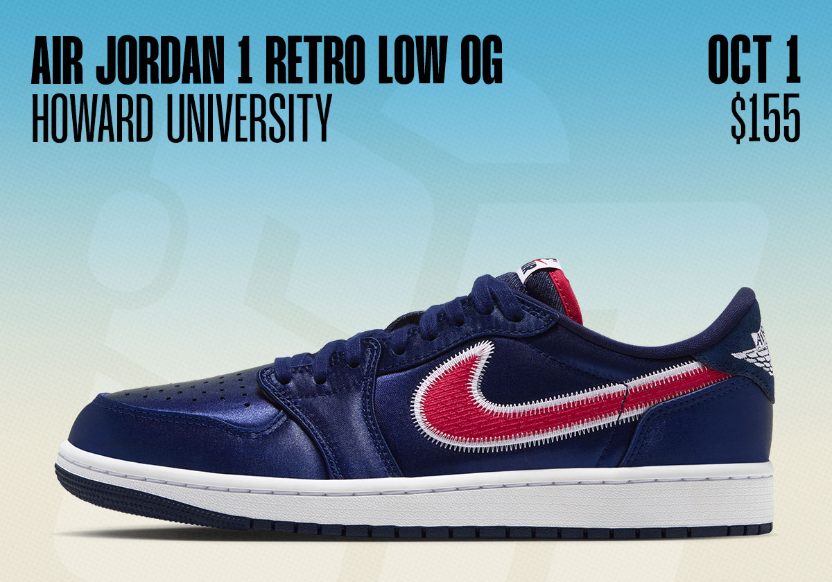 Jordan Release Dates October 2026 Air Jordan 1 Low Howard