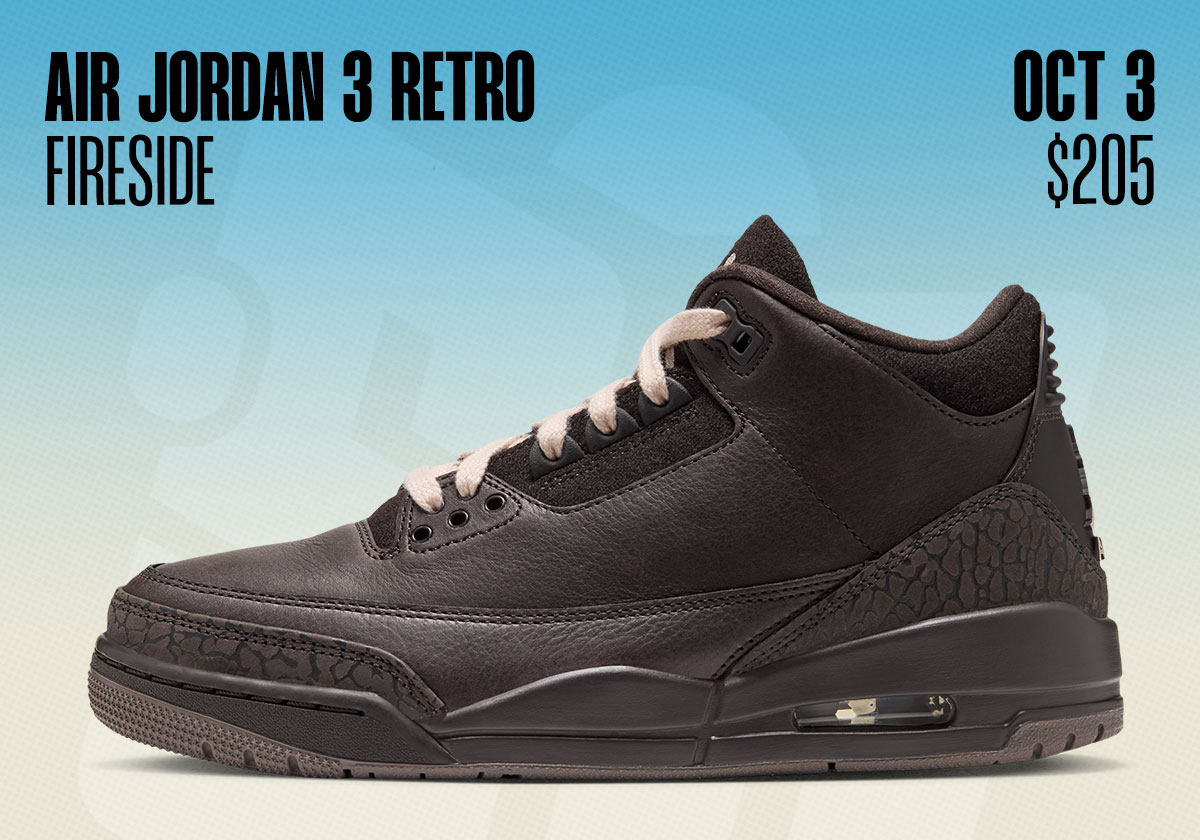Jordan Release Dates October 2026 Air Jordan 3
