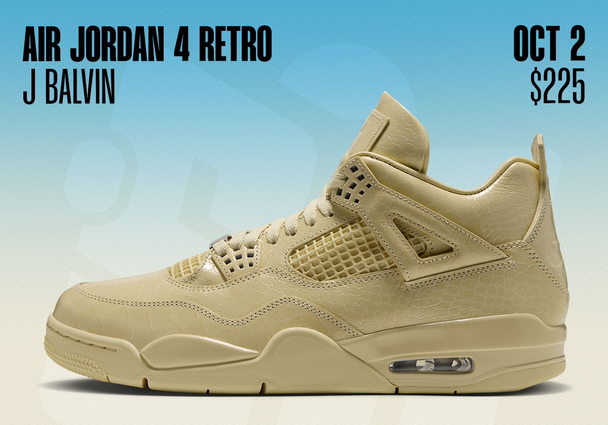 Jordan Release Dates October 2026 Jbalvin Air Jordan 4