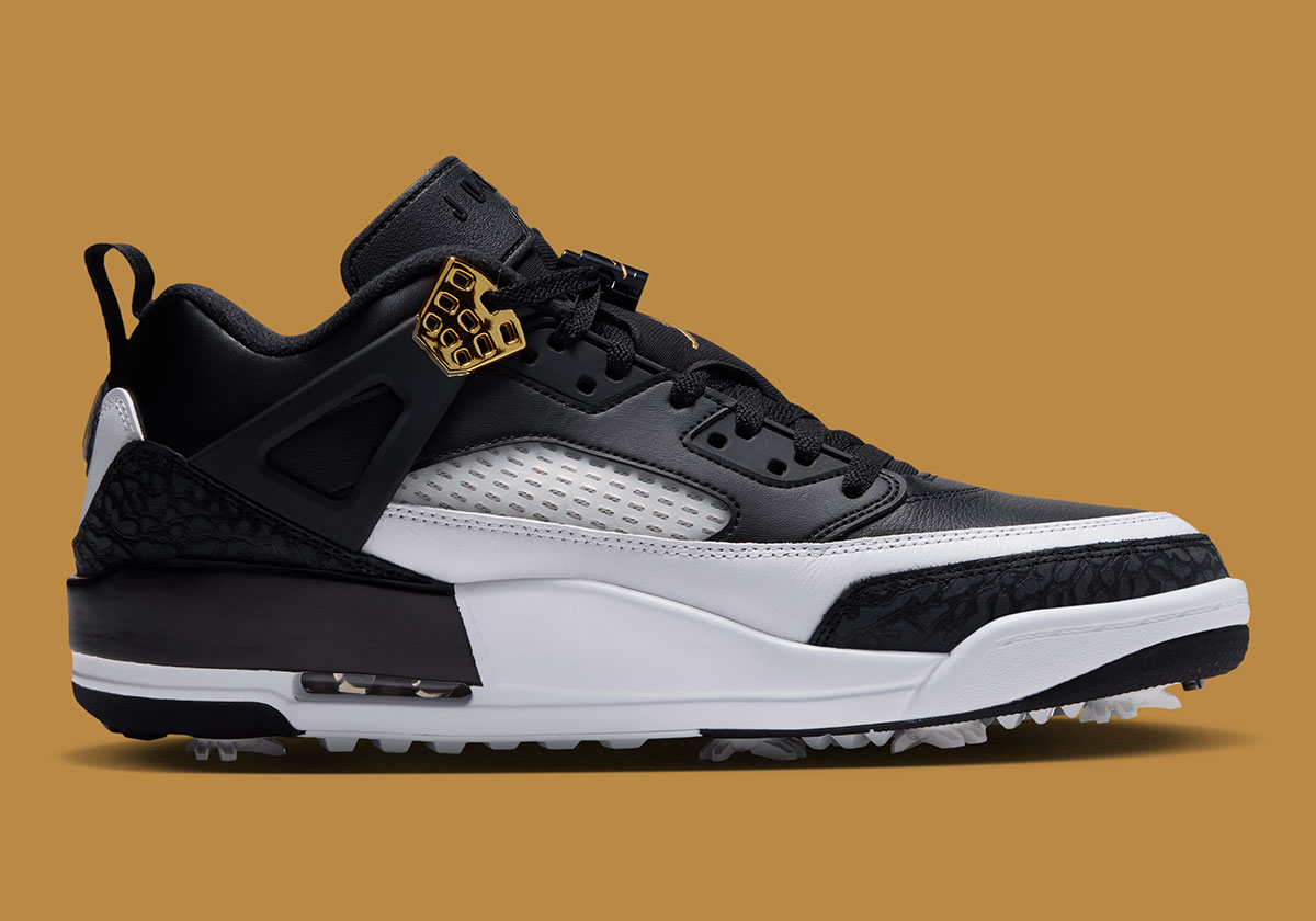 Jordan Spizike Golf Black White Phantom Metallic Gold Hq4365 003 4