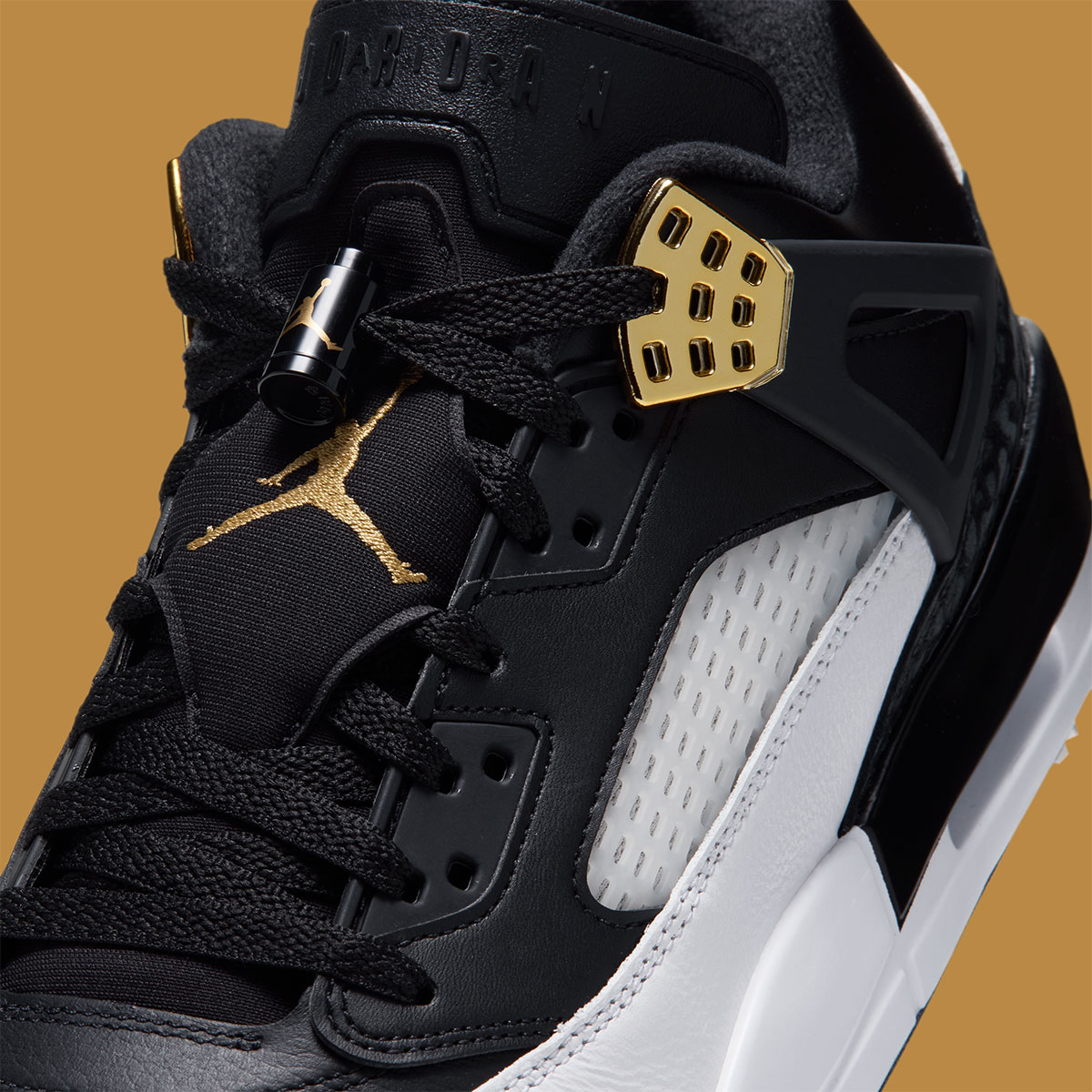 Jordan Spizike Golf Black White Phantom Metallic Gold Hq4365 003 9