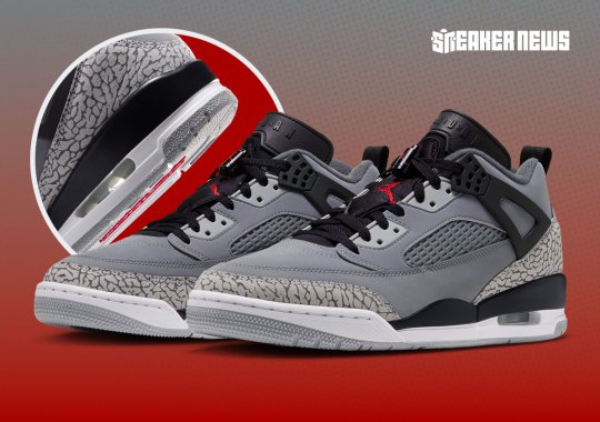 The Jordan Spiz'ike Low Trots Out A Crowd-Pleasing "Cool Grey"