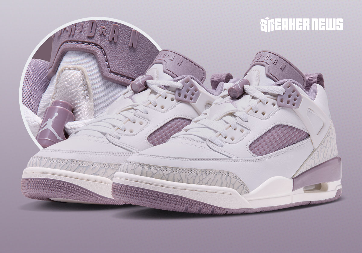 The Jordan Spiz'ike Low Softens Up In "Swan"