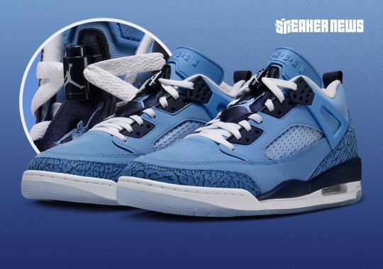 This Jordan Spiz’ike Low Gives Off UNC Tar Heels PE Vibes