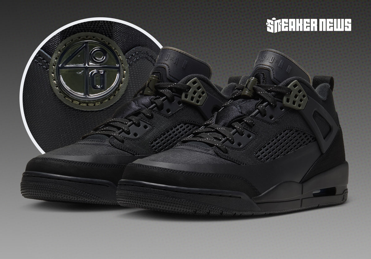 The Jordan Spiz’ike Low Utility Goes Stealth Mode In Black
