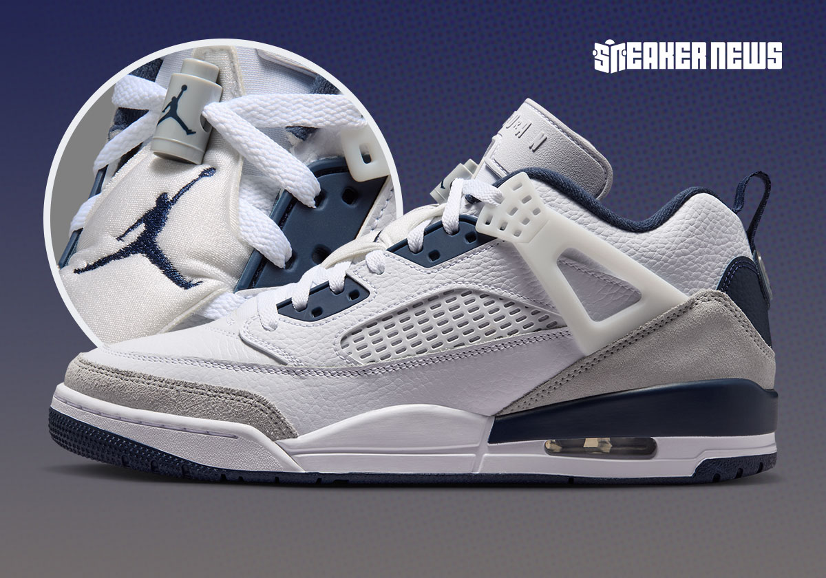 The Jordan Spizike Low Serves Up Classic Navy And “Grey Fog”