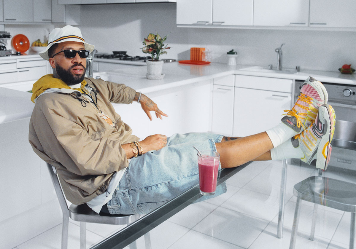 The Larry June x adidas Adistar Control 5 "Watermelon Smoothie" Drops Via adidas On September 12th