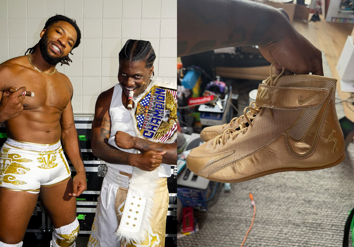 Nike Made Lil Yachty His Own Wrestling Shoe For First WWE Match