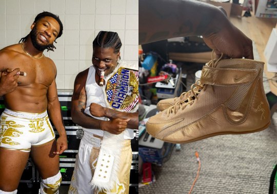 Nike Made Lil Yachty His Own Wrestling Shoe For First WWE Match