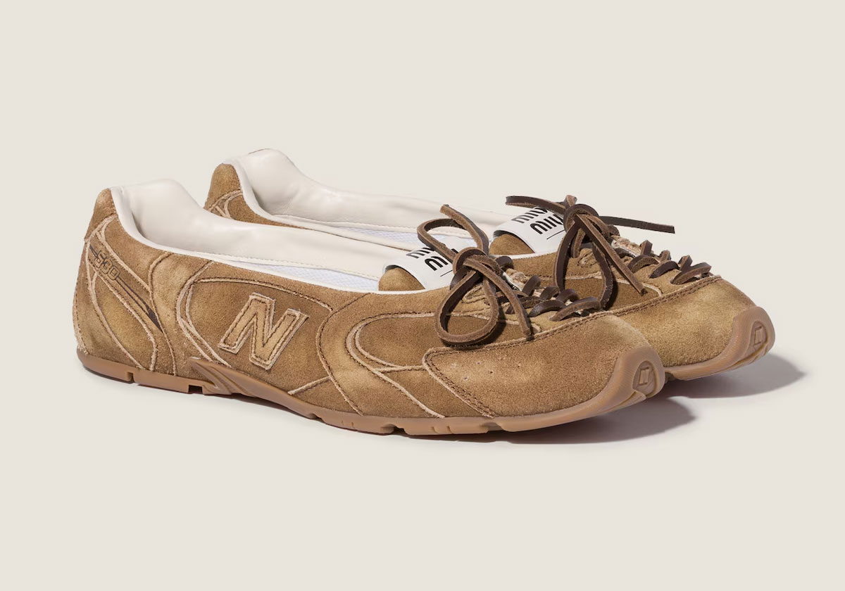 Miu Miu New Balance 530 Sl Ballerina Brown 2