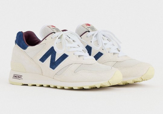 Croc-Inspired Suede Wraps The New Balance 1300 “Sea Salt”