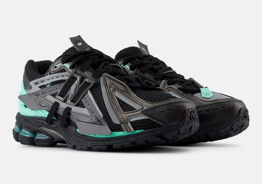 "Bright Mint" Accents The Deconstructed New Balance 1906A