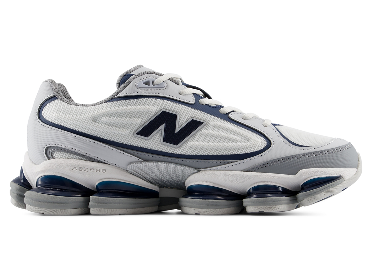 New Balance 2000 White Navy U20008sw 4