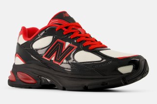The New Balance 2010 Sets Off In “Firecracker” Red And Patent Leather