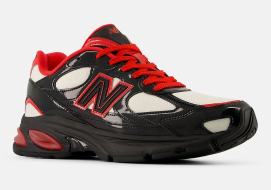 The New Balance 2010 Sets Off In "Firecracker" Red And Patent Leather