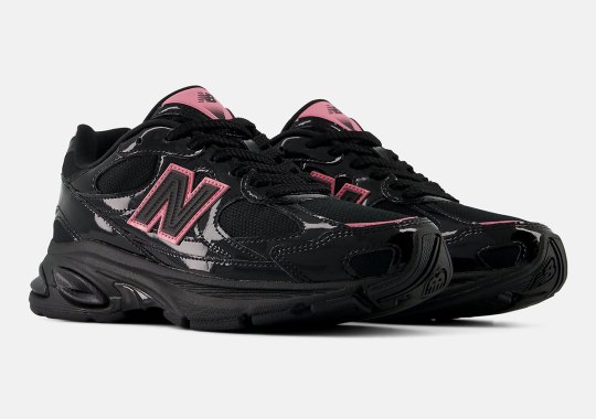 The New Balance 2010 Continues Its Patent Leather Push In "Pink Eraser"