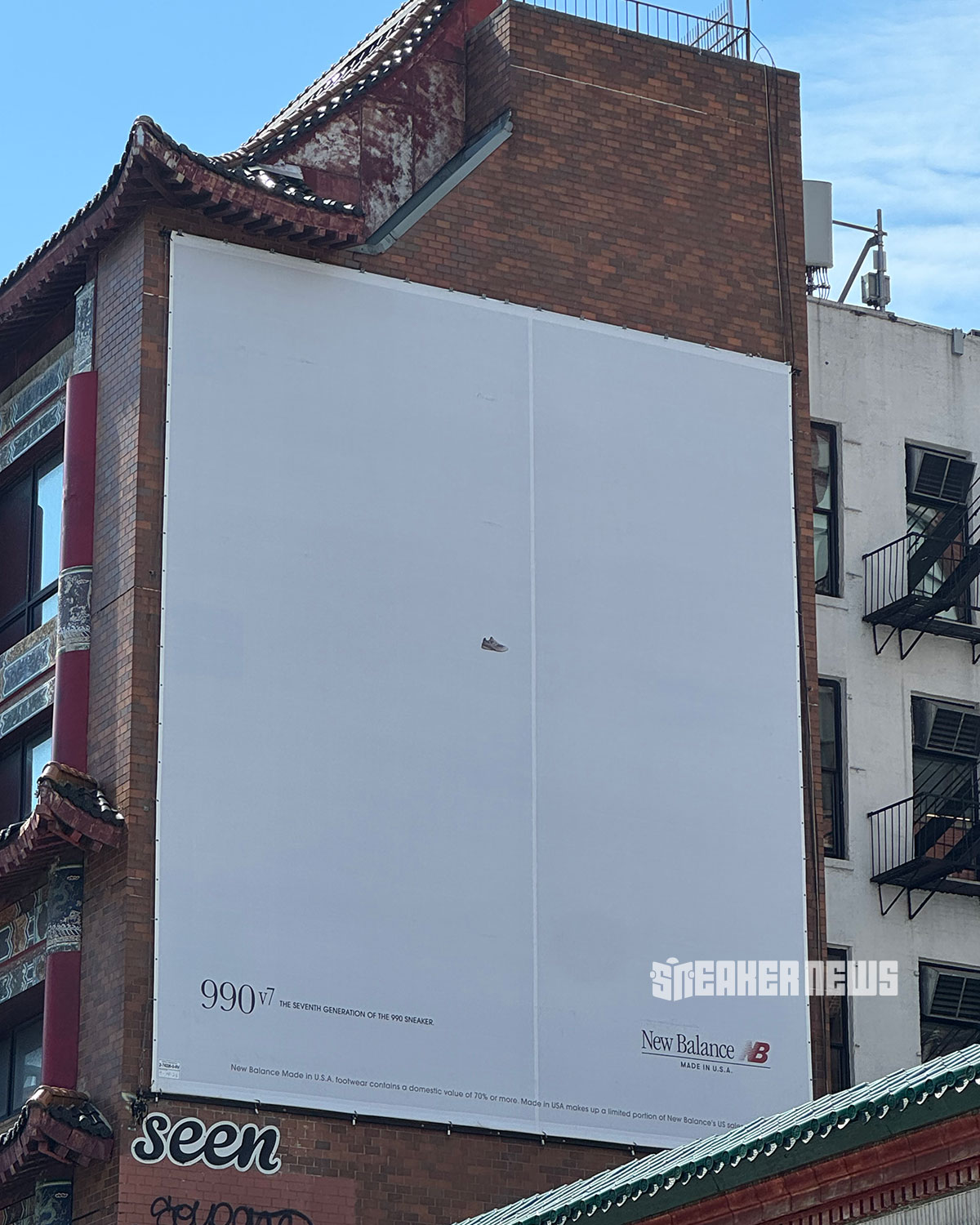 New Balance 990v7 Billboard Nyc 1