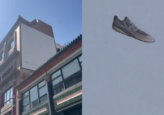 New Balance Debuts The 990v7 With A Tiny Teaser On A Billboard