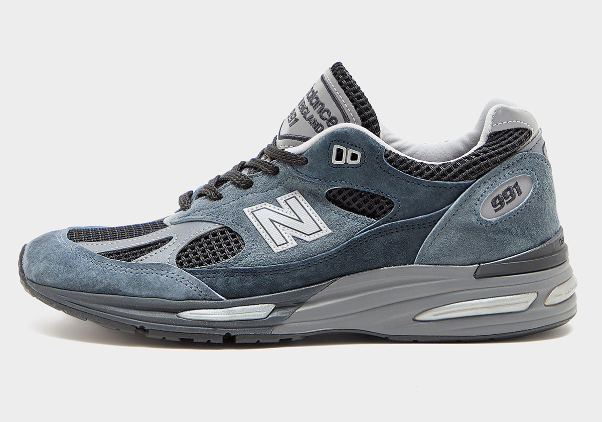 New Balance 991v2 Blue Black 2