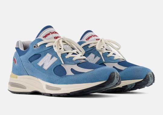 The New Balance 991v2 "Poseidon" Is An Aged Colorway Done Right