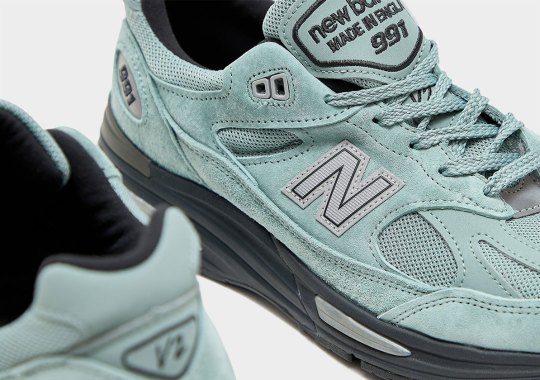The New Balance 991v2 Stays Red Hot In "Green Milieu"