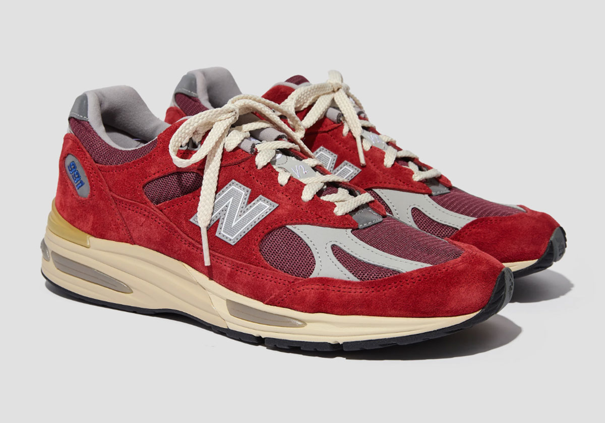 New Balance 991v2 Karanda Red Cordovan U991rs2 1