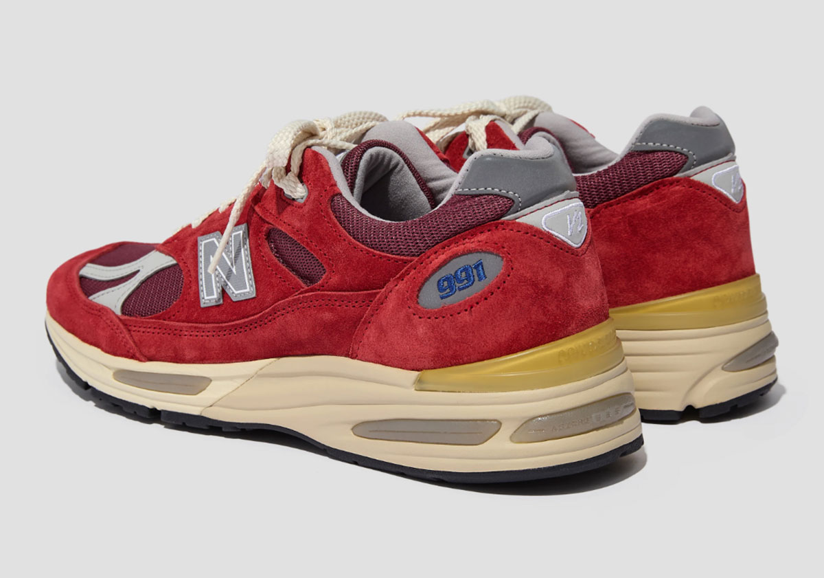 New Balance 991v2 Karanda Red Cordovan U991rs2 2