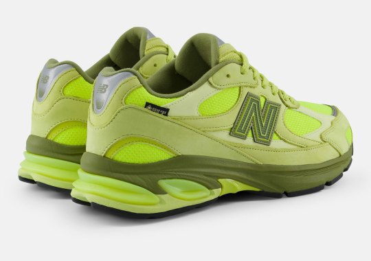 GORE-TEX Uppers Shelter A Punchy New Balance 2010 “Neon Green”