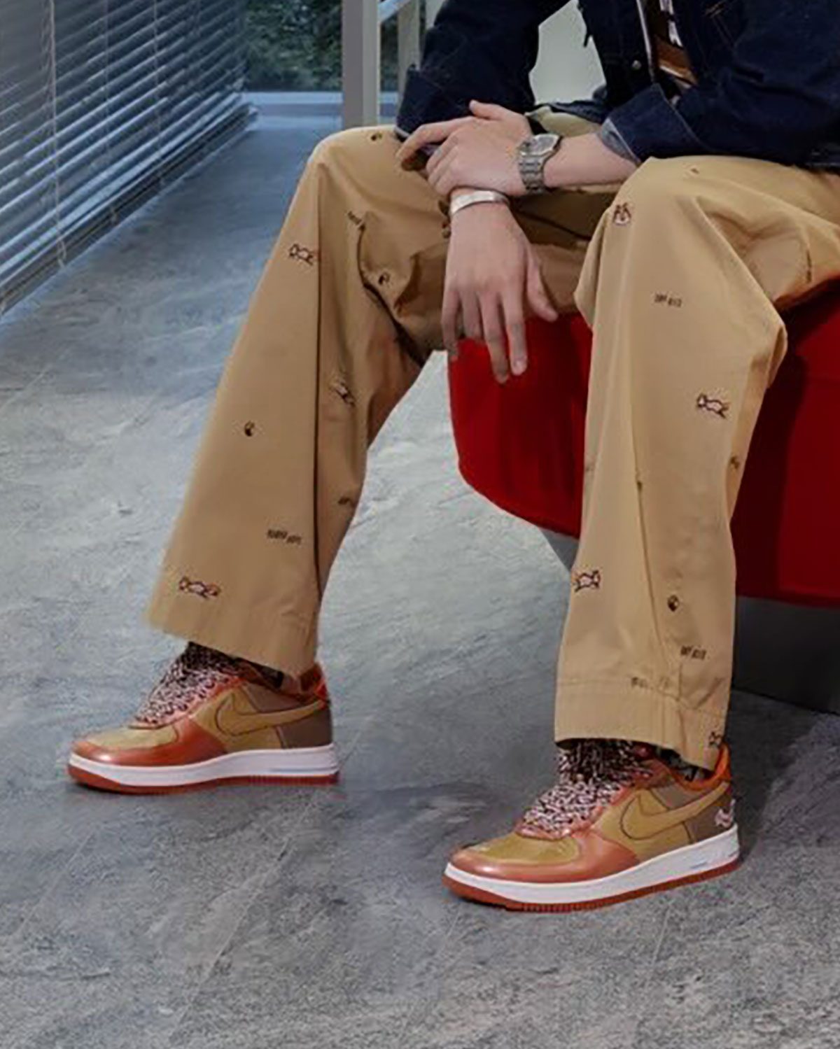Nigo J Hope Bts Nike Air Force 1 01 Burnt Sunrise 2