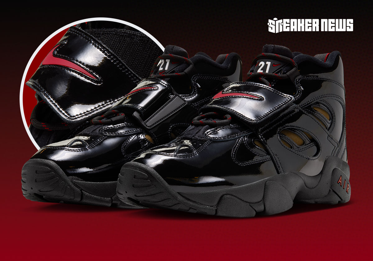 The Nike Air Diamond Turf 2 Is Ready For Primetime With Black Patent Leather
