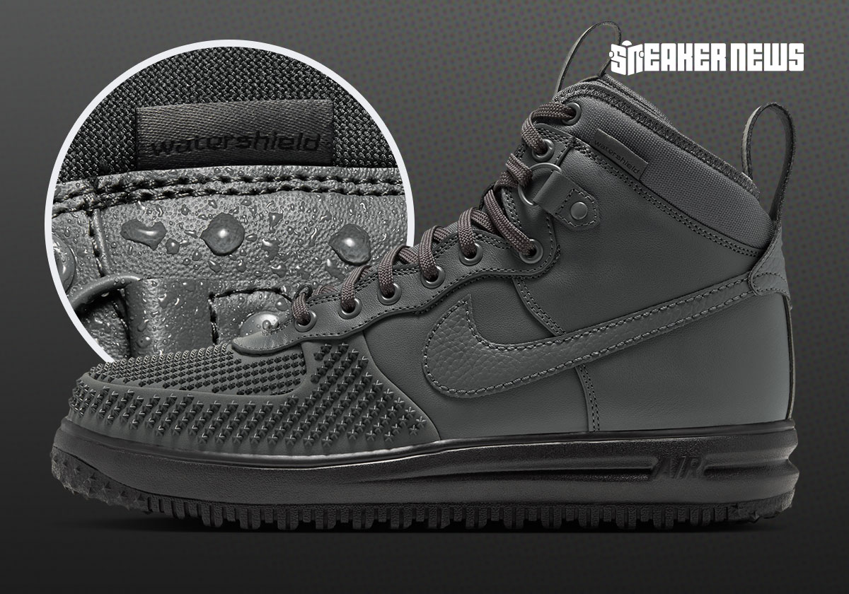 The Nike Lunar Force 1 Duckboot Is Back In “Iron Grey”