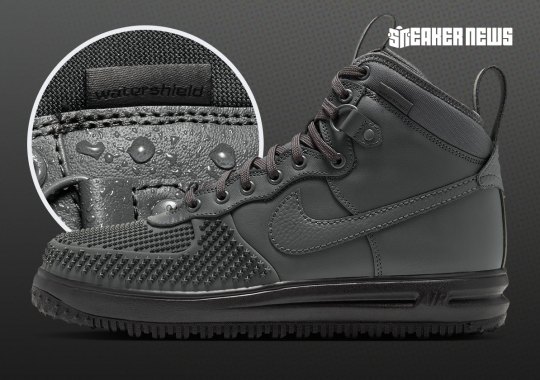 The Nike Lunar Force 1 Duckboot Is Back In "Iron Grey"