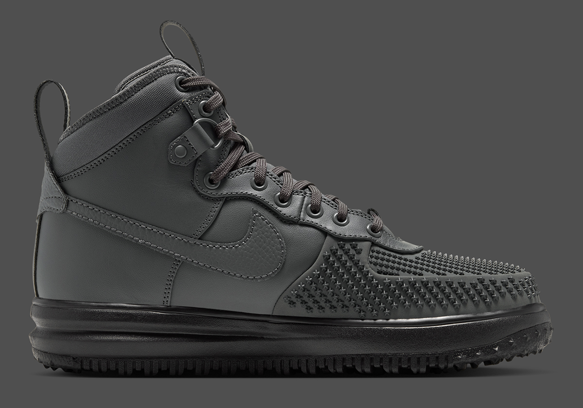 Nike Air Force 1 High Duckboot Iron Grey Black Dz5320 002 5