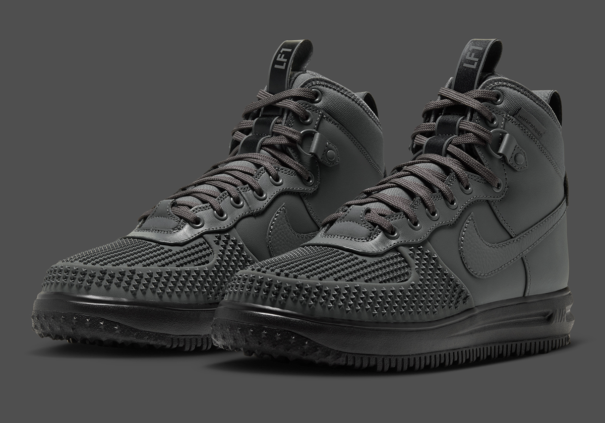 Nike Air Force 1 High Duckboot Iron Grey Black Dz5320 002 7