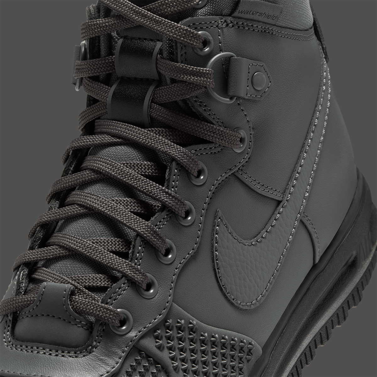 Nike Air Force 1 High Duckboot Iron Grey Black Dz5320 002 9