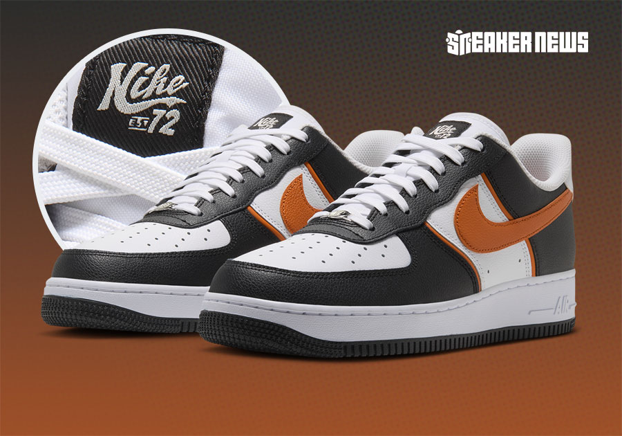 Nike Gets In Its Fall Bag With An Air Force 1 Low "Campfire Orange"