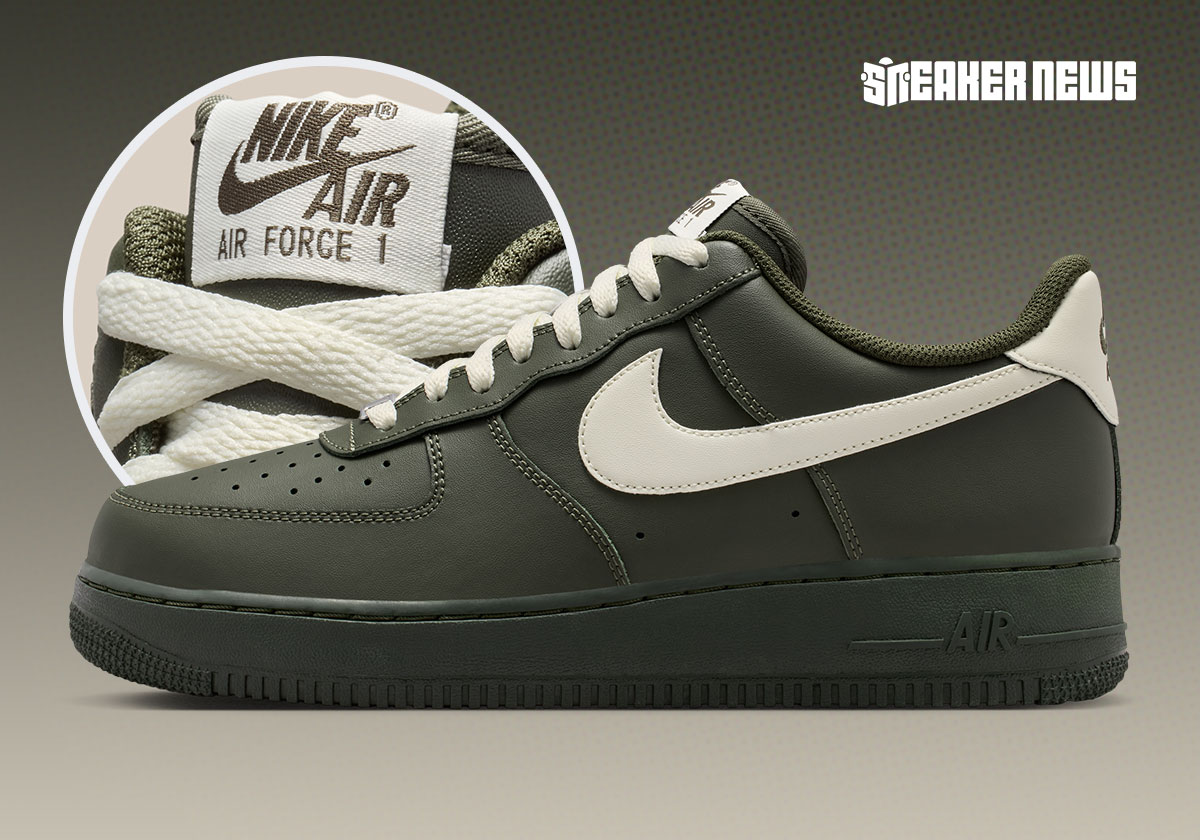 The Nike Air Force 1 Low Continues Its Strong Fall Push In “Cargo Khaki”