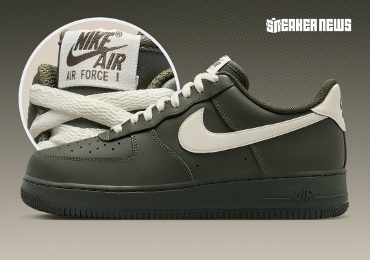 The Nike Air Force 1 Low Continues Its Strong Fall Push In "Cargo Khaki"