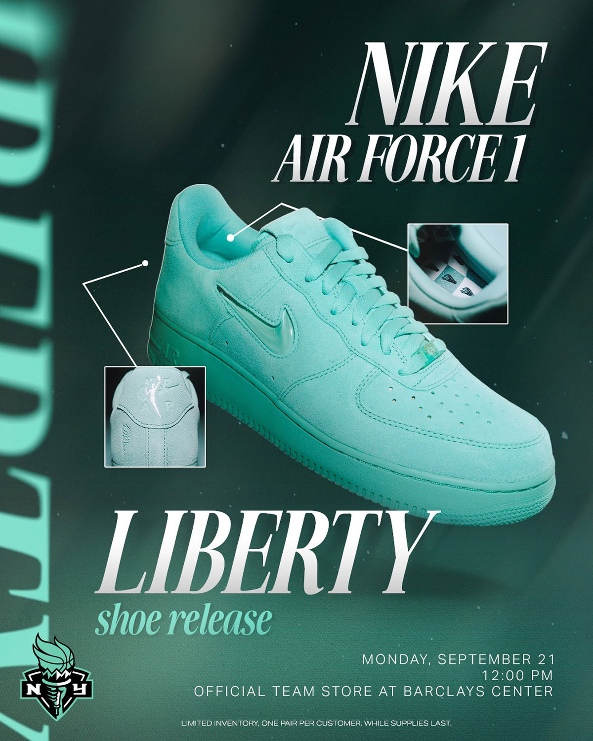 Nike Air Force 1 Low Ny Liberty 1