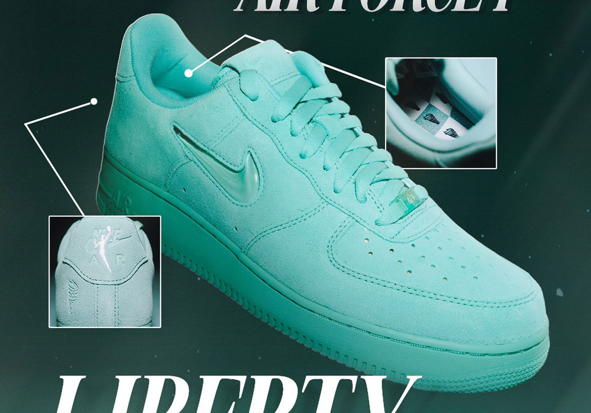 The New York Liberty Are Getting Their Own Nike Air Force 1 Jewel Release